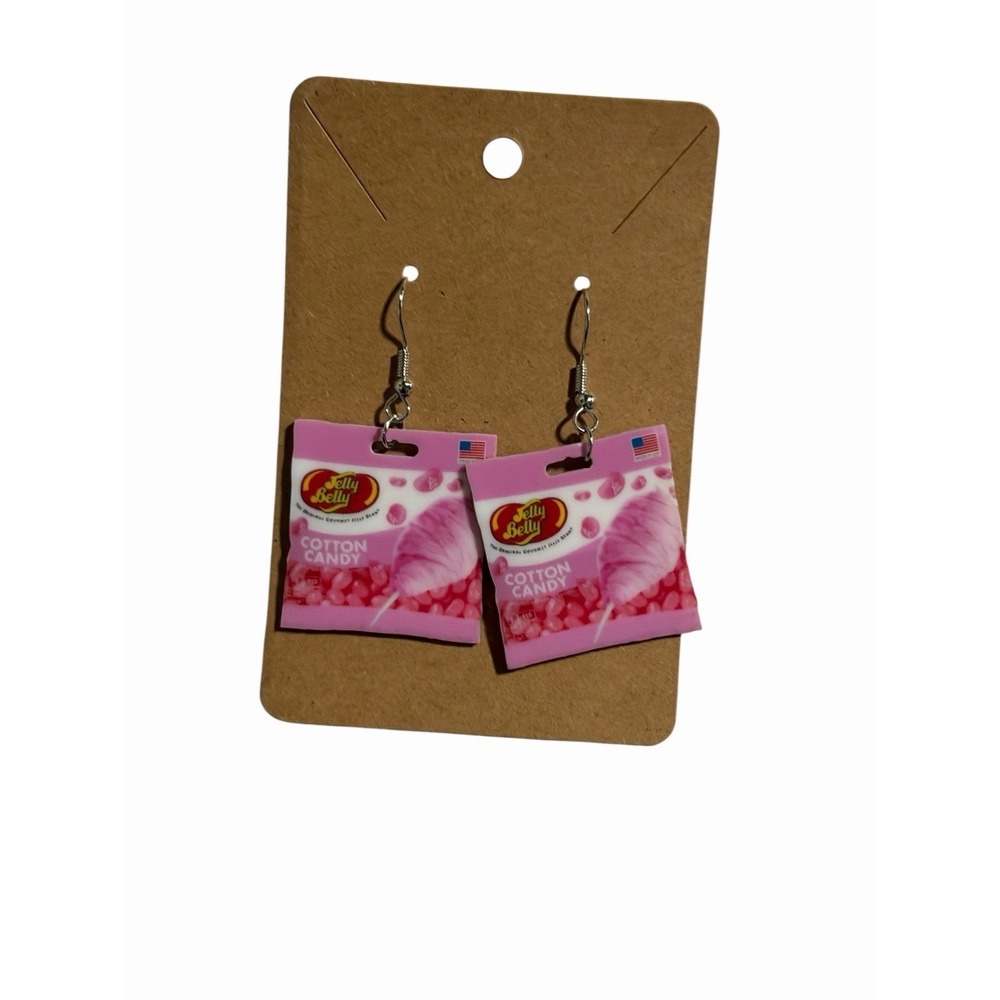New Novelty Fashion Earrings cotton candy flavored candy